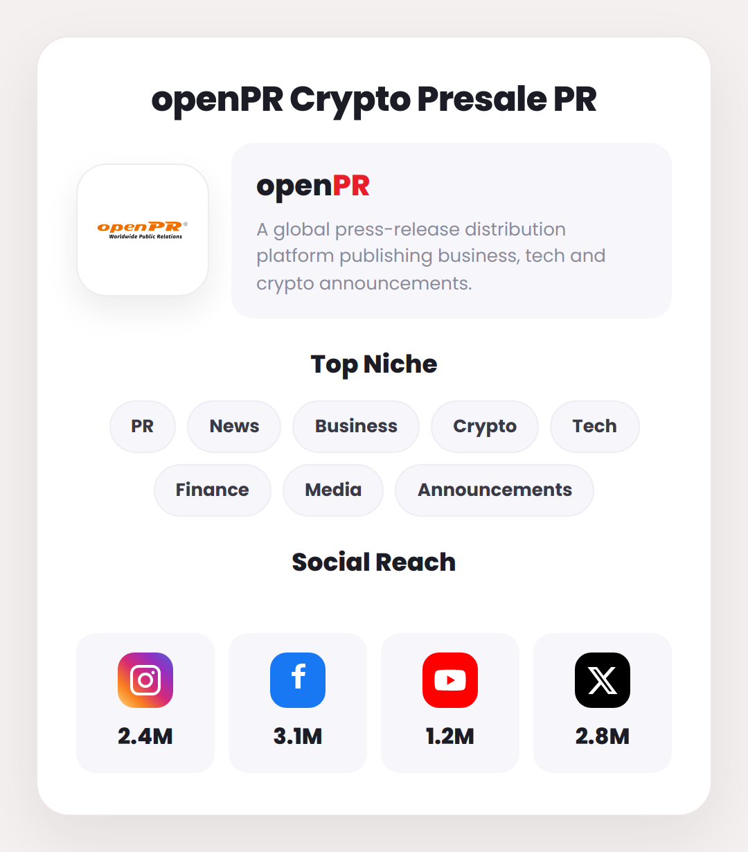 openPR (Crypto Press Release) - Image 3